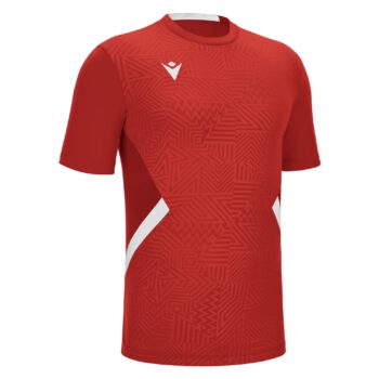 SHEDIR SHIRT RED/WHT SS 3XL