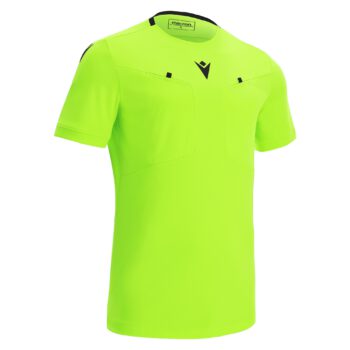 FRISK REFEREE SHIRT NYEL/BLK SS 3XL