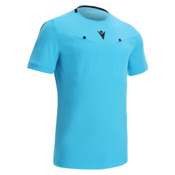 FRISK REFEREE SHIRT NSKY/BLK SS 3XL