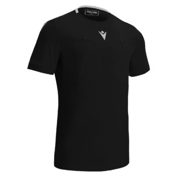 FRISK REFEREE SHIRT BLK/WHT SS 3XL