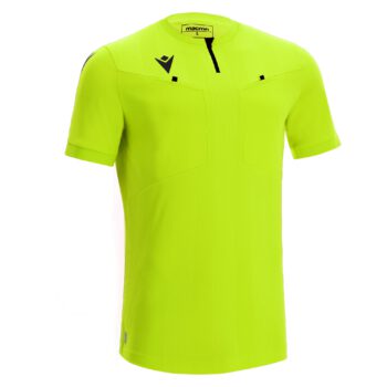 DIENST REFEREE SHIRT NYEL/BLK SS 3XL