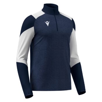 IZEL 1/4 ZIP TOP NAV/WHT 3XL