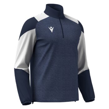 CUZCO 1/4 ZIP TOP NAV/WHT 3XL