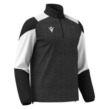 CUZCO 1/4 ZIP TOP BLK/WHT 3XL
