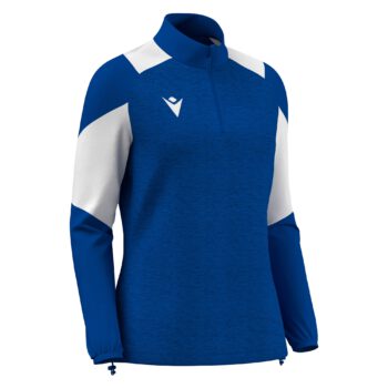 CHANTICO WMN 1/4 ZIP TOP ROY/WHT 3XL