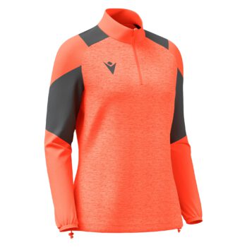 CHANTICO WMN 1/4 ZIP TOP NCORAL/ANT 3XL