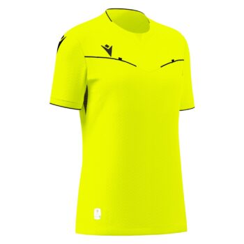 KATERYN ECO REFEREE SHIRT SS WMN FIT NYEL/NS L