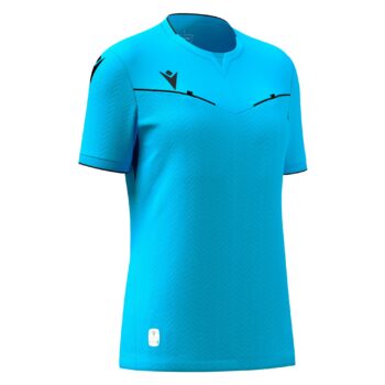 KATERYN ECO REFEREE SHIRT SS WMN FIT NSKY/NS L