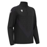 ANDUIN 1/4 ZIP TOP BLK/DGRY 3XL