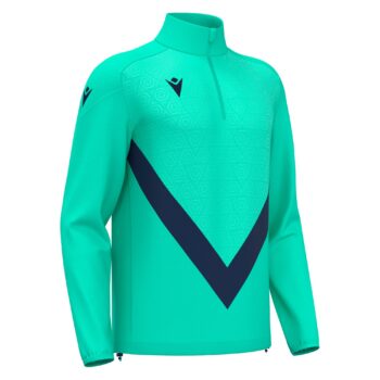 ANDUIN 1/4 ZIP TOP TRQ/NAV 3XL