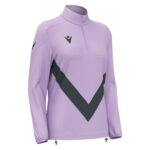 ANORA WMN 1/4 ZIP TOP LIL/ANT 3XL