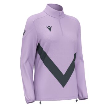ANORA WMN 1/4 ZIP TOP LIL/ANT 3XL