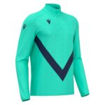 YARUGA 1/4 ZIP TOP TRQ/NAV 3XL