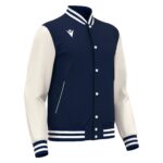 FIDDLE VARSITY COLLEGE JACKET NAV/OFFWHT 3XL