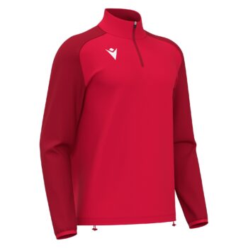 ISEN 1/4 ZIP TOP RED/DRED 3XL
