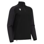 ISEN 1/4 ZIP TOP BLK/DGRY 3XL