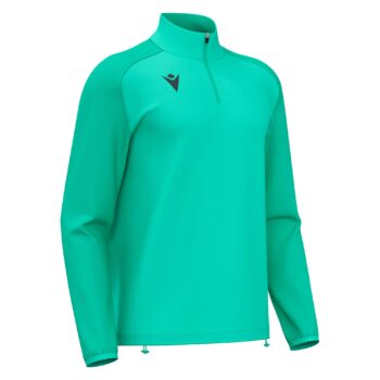 ISEN 1/4 ZIP TOP TURQ/DARKTURQ 3XL
