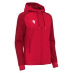 ATLAS WMN FULL ZIP HOODY TOP RED/DRED 3XL