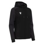 ATLAS WMN FULL ZIP HOODY TOP BLK/DGRY 3XL
