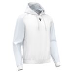 HORN HOODY TOP WHT/LGRY 3XL