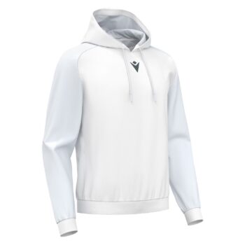 HORN HOODY TOP WHT/LGRY 3XL