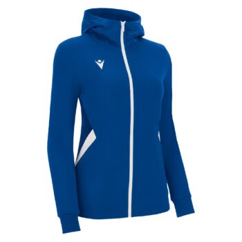BASTET FULL ZIP TOP HOODY WOMAN ROY/WHT 3XL
