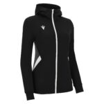 BASTET FULL ZIP TOP HOODY WOMAN BLK/WHT 3XL