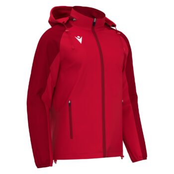 ELBRUS FULL LENGTH ZIP RAINJACKET RED/DRED 3XL