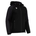 ELBRUS FULL LENGTH ZIP RAINJACKET BLK/DGRY 3XL