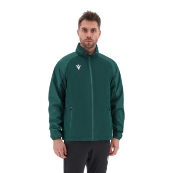 ELBRUS FULL LENGTH ZIP RAINJACKET BGRN/LBGRN 3XL