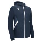 TIAMAT FULL ZIP MICRO HOODY TOP NAV/WHT 3XL