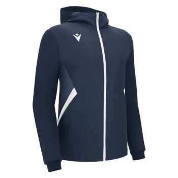 TIAMAT FULL ZIP MICRO HOODY TOP NAV/WHT 3XL