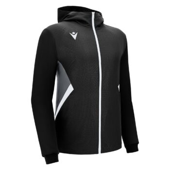 TIAMAT FULL ZIP MICRO HOODY TOP BLK/WHT 3XL