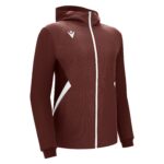 TIAMAT FULL ZIP MICRO HOODY TOP CRD/WHT 3XL