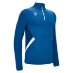 FRASER 1/4 ZIP TOP ROY/WHT 3XL