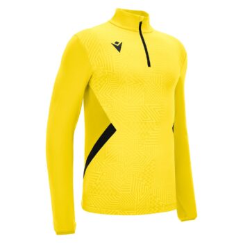 FRASER 1/4 ZIP TOP YEL/BLK 3XL