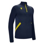 FRASER 1/4 ZIP TOP NAV/YEL 3XL