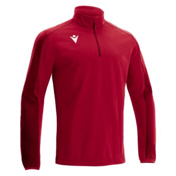 ARNO 1/4 ZIP TOP RED/DRED 3XL