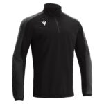 ARNO 1/4 ZIP TOP BLK/DGRY 3XL