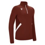 PIAVE 1/4 ZIP TOP CRD/WHT 3XL