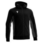 TRUMPET FULL LENGTH ZIP HOODIE BLK/ANT 3XL