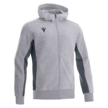 TRUMPET FULL LENGTH ZIP HOODIE GRY MEL/ANT 3XL