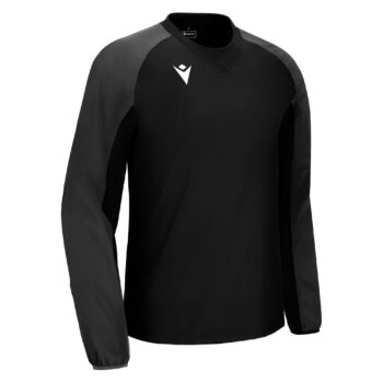 DENALI ROUNDNECK WINDBREAKER BLK/DGRY 3XL