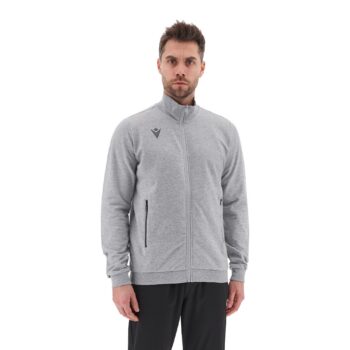 BEAT FULL LENGTH ZIP TOP GRY MEL 3XL