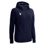 DRUM FULL LENGTH ZIP WOMAN HOODIE NAV 3XL