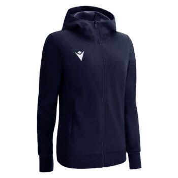 DRUM FULL LENGTH ZIP WOMAN HOODIE NAV 3XL