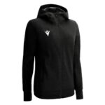 DRUM FULL LENGTH ZIP WOMAN HOODIE BLK 3XL