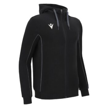 STAGE ECO FULL LENGTH ZIP HOODY BLK/ANT 3XL