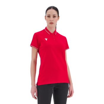 WALTZ ECO POLO WOMAN RED SS 3XL